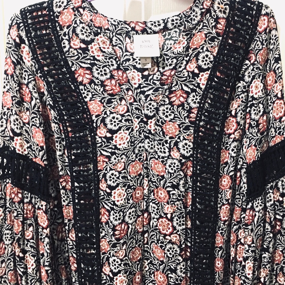 Target brand boho gypsy festival mini dress - Picture 3 of 7